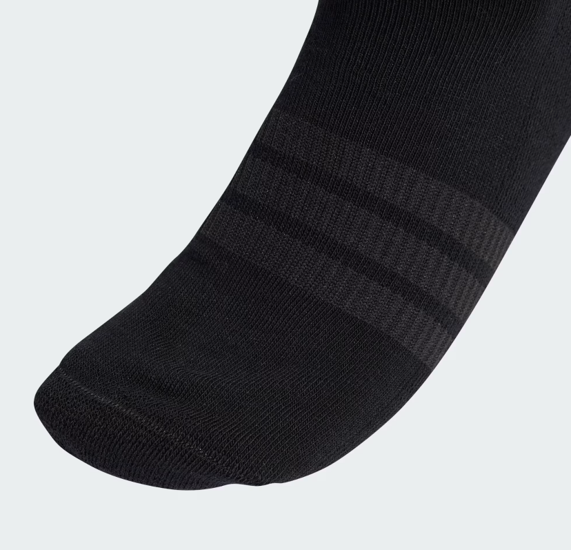 AA-N30 (Adidas cushioned sportswear ankle socks 3 pair pack black/white) 22691203