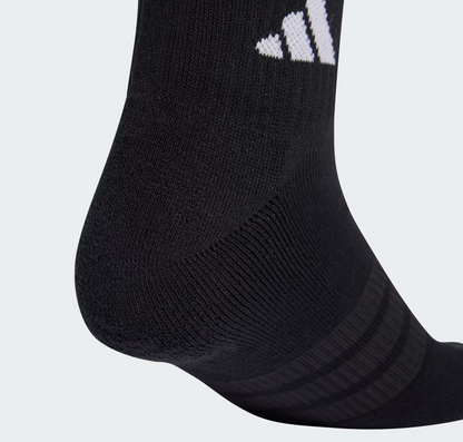 AA-N30 (Adidas cushioned sportswear ankle socks 3 pair pack black/white) 22691203