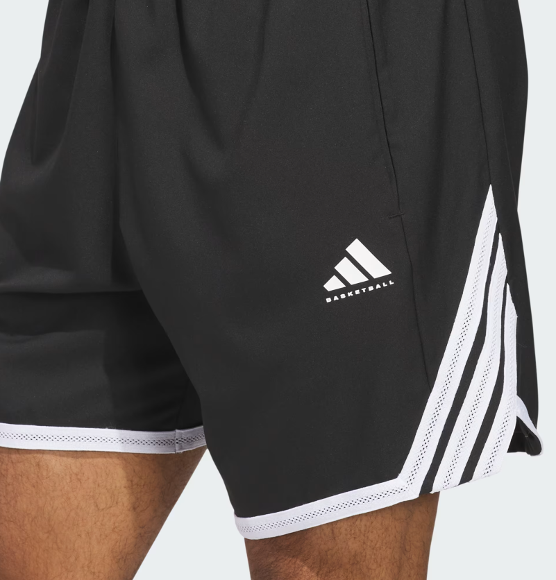 AA-T30 (Adidas crazy lite shorts black/white) 22694089