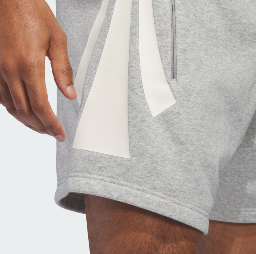 AA-U30 (Adidas short 3 stripe shorts medium grey heather) 22696251