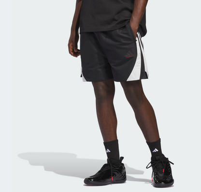 AA-V30 (Adidas basket ball woven shorts black/pure ruby) 22696251