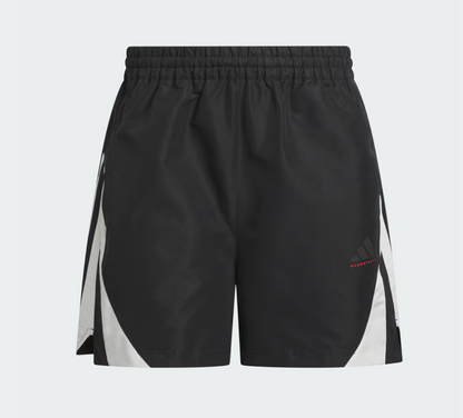 AA-V30 (Adidas basket ball woven shorts black/pure ruby) 22696251