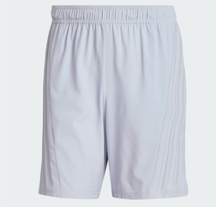 AA-Y30 (Adidas designed for training 3-stripes shorts halo silver) 32693849