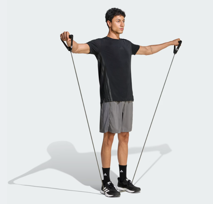 AA-B31 (Adidas workout essentials base woven shorts grey) 32692646