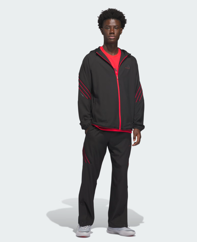 AA-E31 (Adidas crazylite jacket black/pure ruby) 32697214