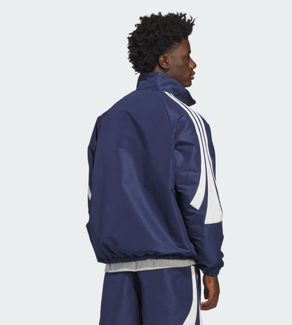 AA-J31 (Adidas basketball woven track jacket night indigo/white) 326910580
