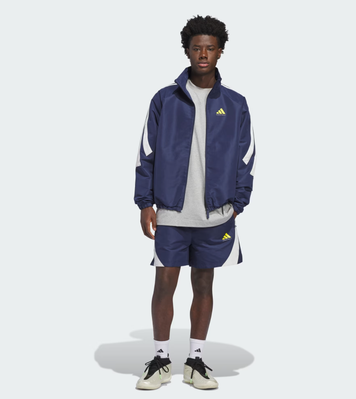AA-J31 (Adidas basketball woven track jacket night indigo/white) 326910580