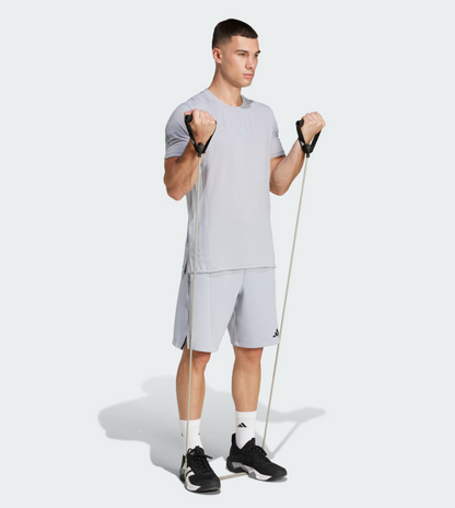 AA-K31 (Adidas designed for training knit shorts halo silver) 32694808