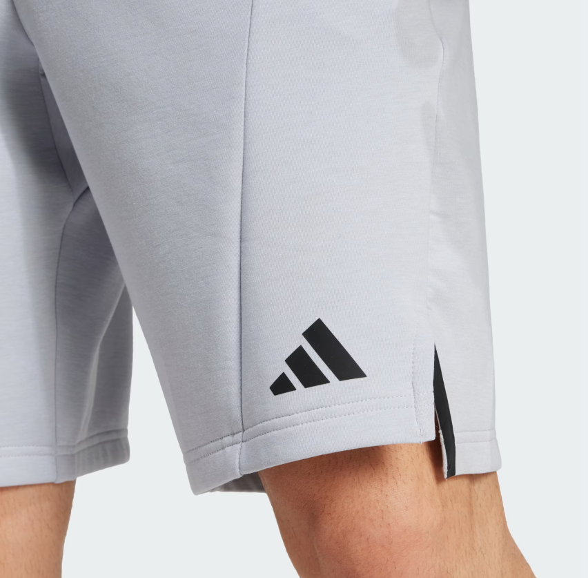 AA-K31 (Adidas designed for training knit shorts halo silver) 32694808