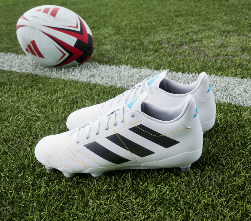A-V72 (Adidas kakari soft ground rugby boots pure orange/white/black) 32696735