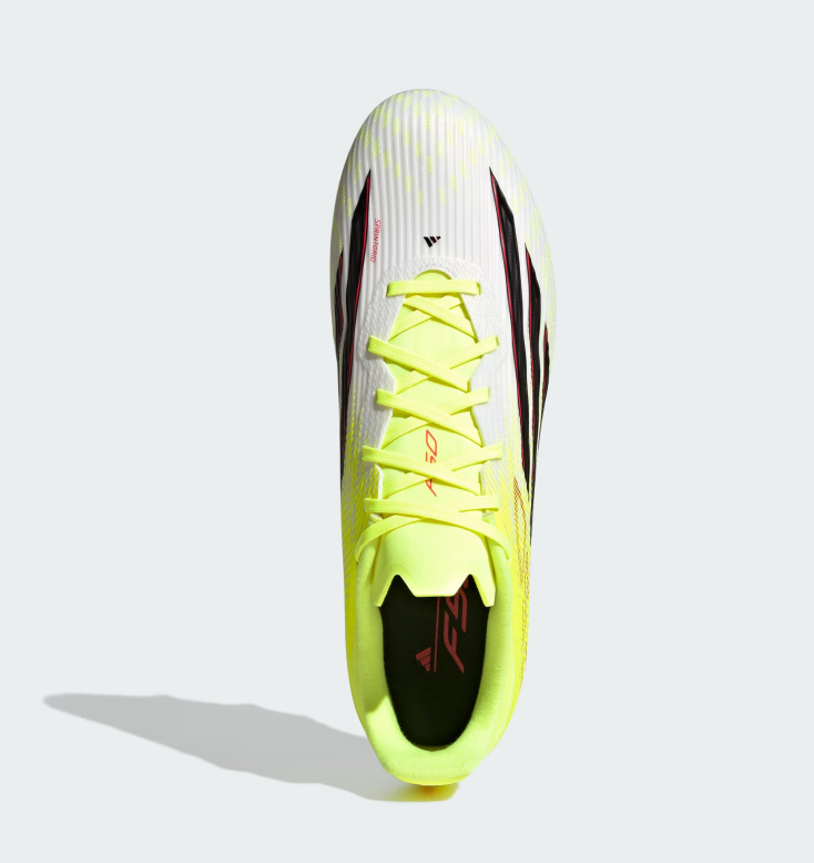 A-W72 (Adidas F50 league soft ground boots team solar yellow/black/lucid red) 32697694