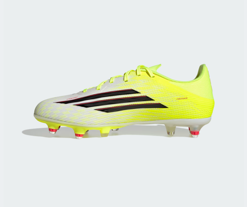 A-W72 (Adidas F50 league soft ground boots team solar yellow/black/lucid red) 32697694