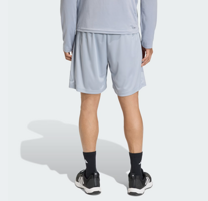 AA-M31 (Adidas workout essentials base pique big logo shorts halo silver) 32692646
