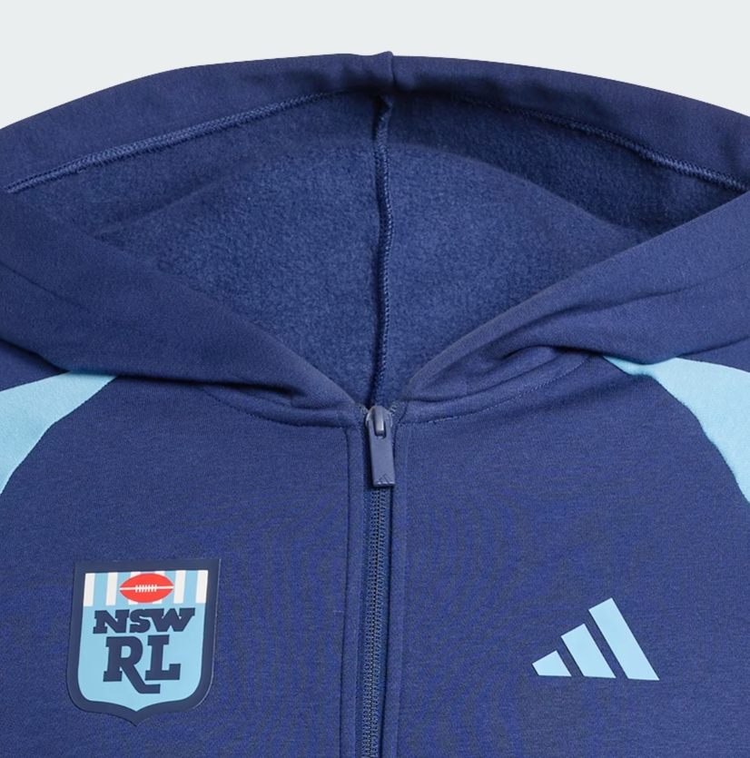 AA-R31 (Adidas new south wales colourblock full zip hoodie dark blue) 32695457
