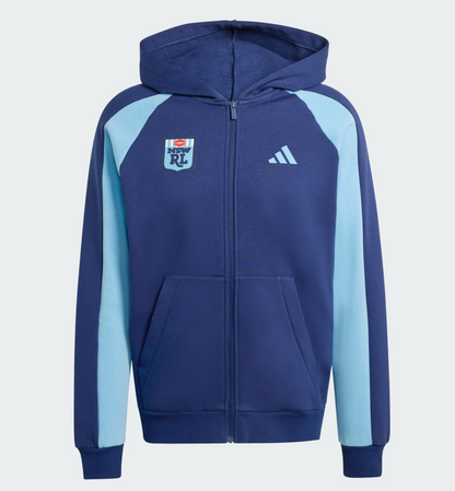 AA-R31 (Adidas new south wales colourblock full zip hoodie dark blue) 32695457
