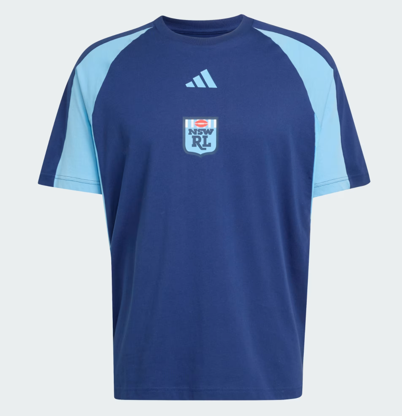 AA-T31 (Adidas new south wales colour block t-shirt dark blue) 32692956