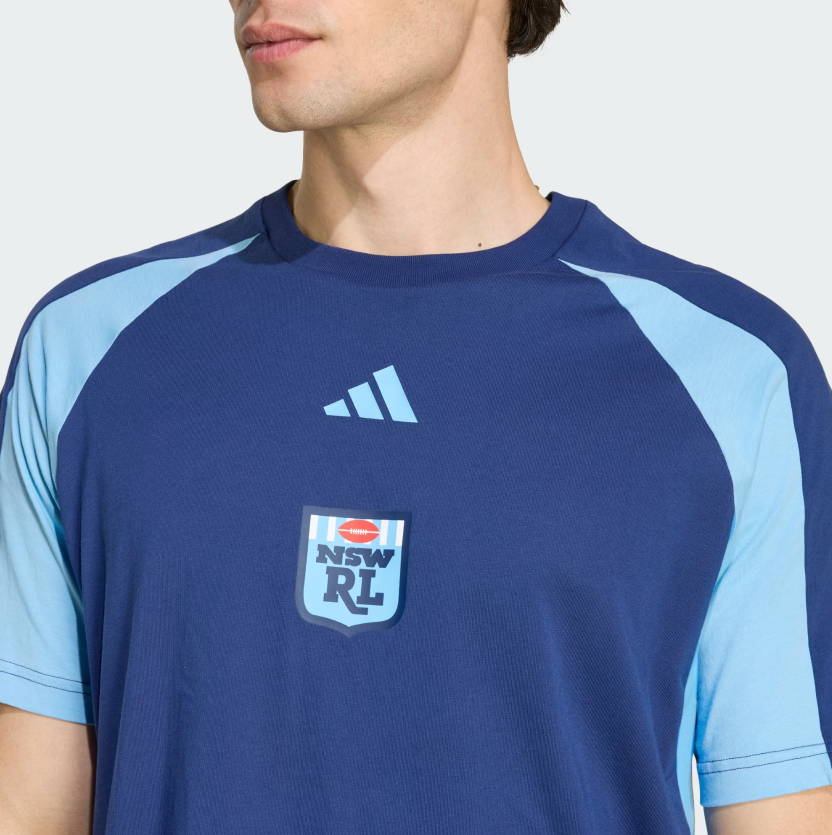 AA-T31 (Adidas new south wales colour block t-shirt dark blue) 32692956