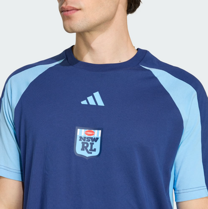 AA-T31 (Adidas new south wales colour block t-shirt dark blue) 32692956