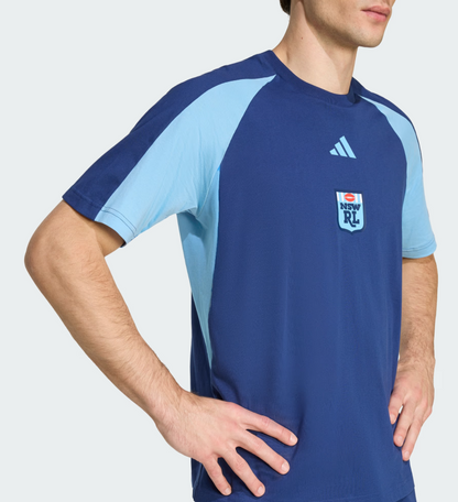 AA-T31 (Adidas new south wales colour block t-shirt dark blue) 32692956