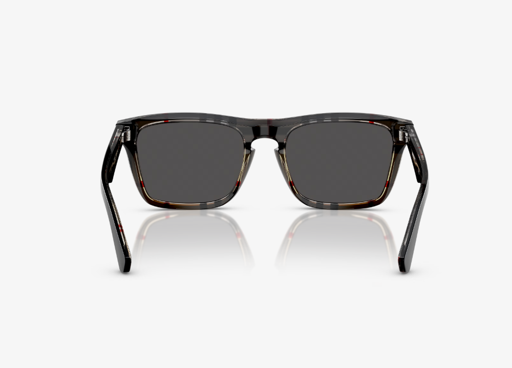 BB-E (Burberry sunglasses top black vintage frame/dark grey lenses) 326917635