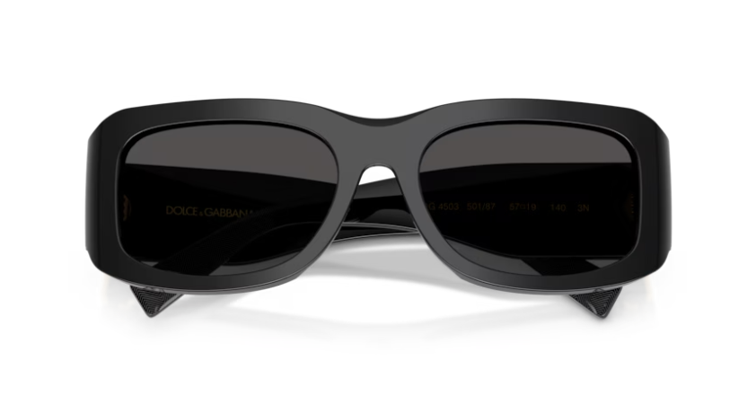 DG-C (Dolce & Gabana black acetate frame/dark grey lenses) 326920987