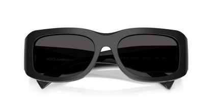 DG-C (Dolce & Gabana black acetate frame/dark grey lenses) 326920987