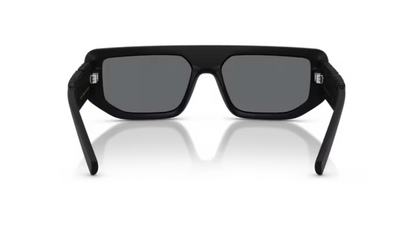 DG-D (Dolce & Gabana black matte frame/light grey mirror lenses) 326919311