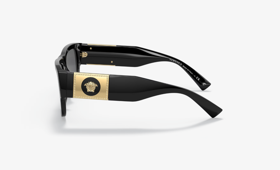 VS-M (Versace sunglasses VE4406 black frame/dark grey lenses) 326917635