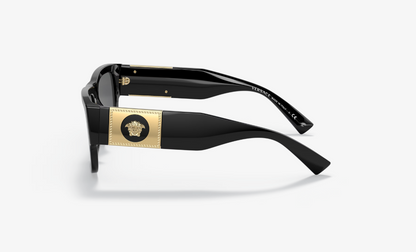 VS-M (Versace sunglasses VE4406 black frame/dark grey lenses) 326917635