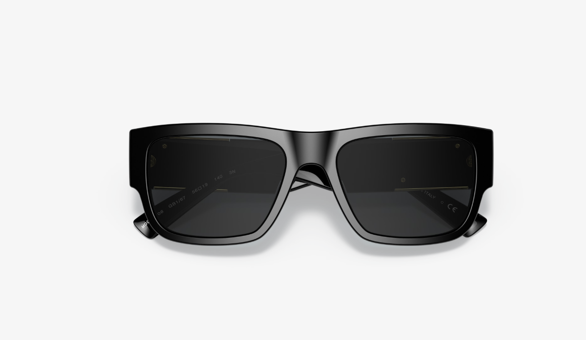 VS-M (Versace sunglasses VE4406 black frame/dark grey lenses) 326917635