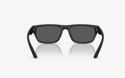 EA-A (Emporio armani rubberized matte black frame/dark grey polarized lenses) 326914476