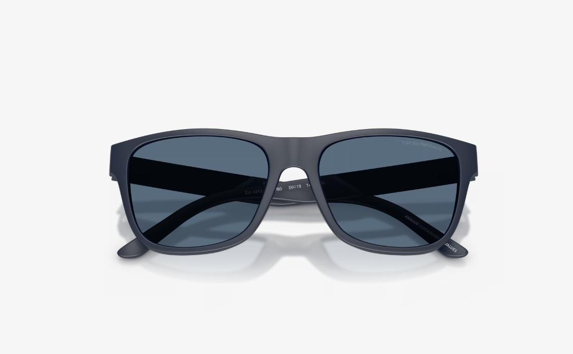 EA-C (Emporio armani matte blue frame/dark blue lenses) 326911205