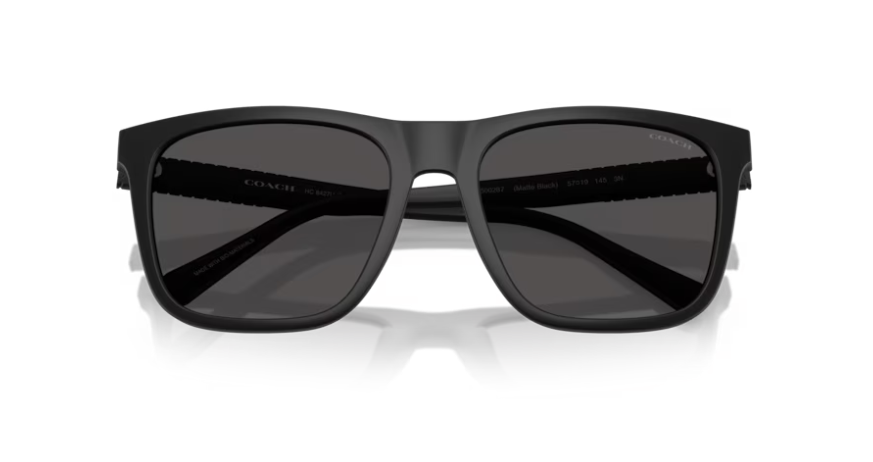 CO-A (Coach matte black frame/grey solid lenses) 326910267