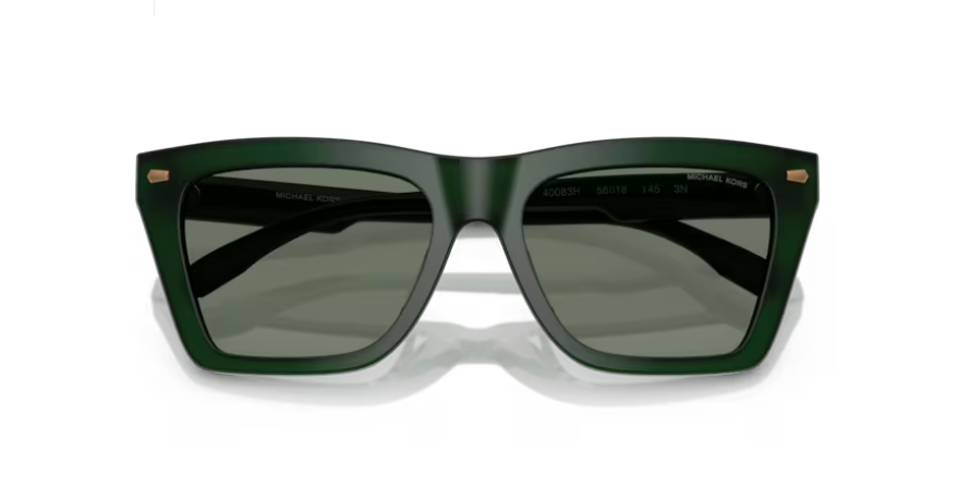 MKS-A (Michael kors pebble beach olive solid frame/green solid lenses) 32699372
