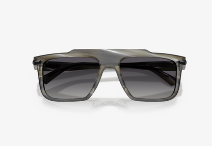 MK-B (Michael kors boston charcoal horn frame/grey mono polarises lenses) 326911423