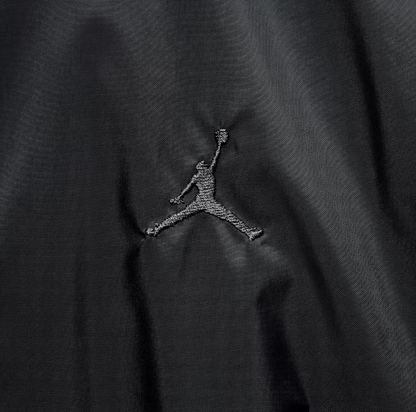 NA-U48 (Nike jordan brooklyn hooded draft jacket black) 32696522