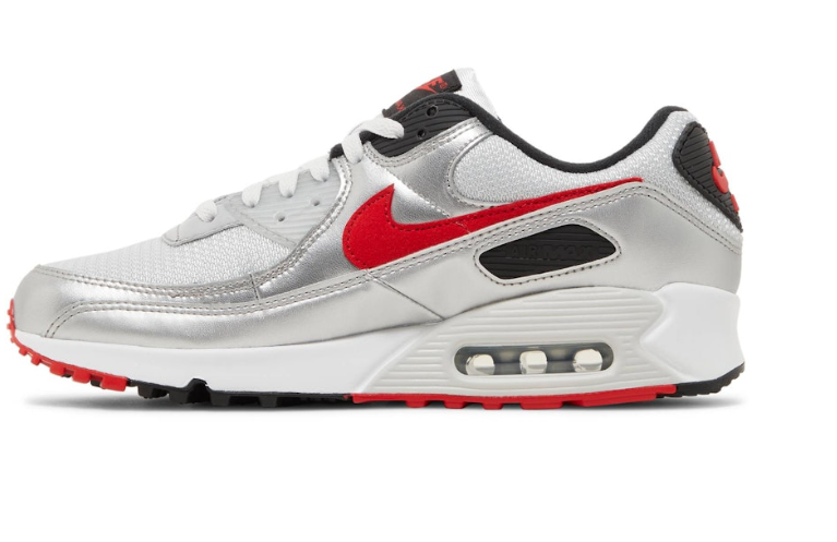 N-L138 (Nike air max 90 white/black/dark team red) 72497996