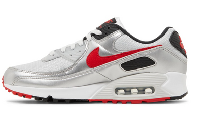 N-L138 (Nike air max 90 white/black/dark team red) 72497996