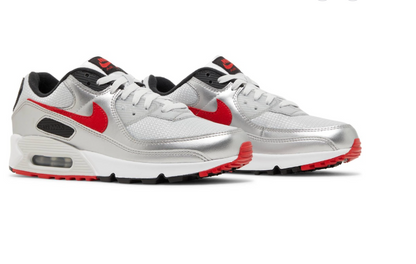 N-L138 (Nike air max 90 white/black/dark team red) 72497996
