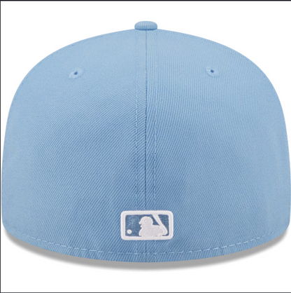 NEC-N71 (New era 5950 99 world series new york yankees sky fitted hat) 12693970