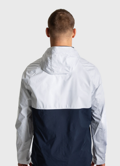 NTA-X15 (Nautica lightweight packable shell jacket bright white/navy) 42698696