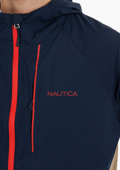 NTA-Y15 (Nautica lightweight packable shell jacket navy seas) 42698696