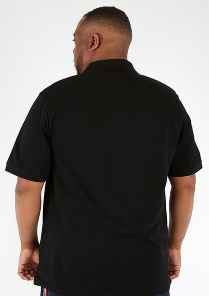 NTA-C16 (Nautica brent big & tall essentials pique cotton polo shirt black) 42695215