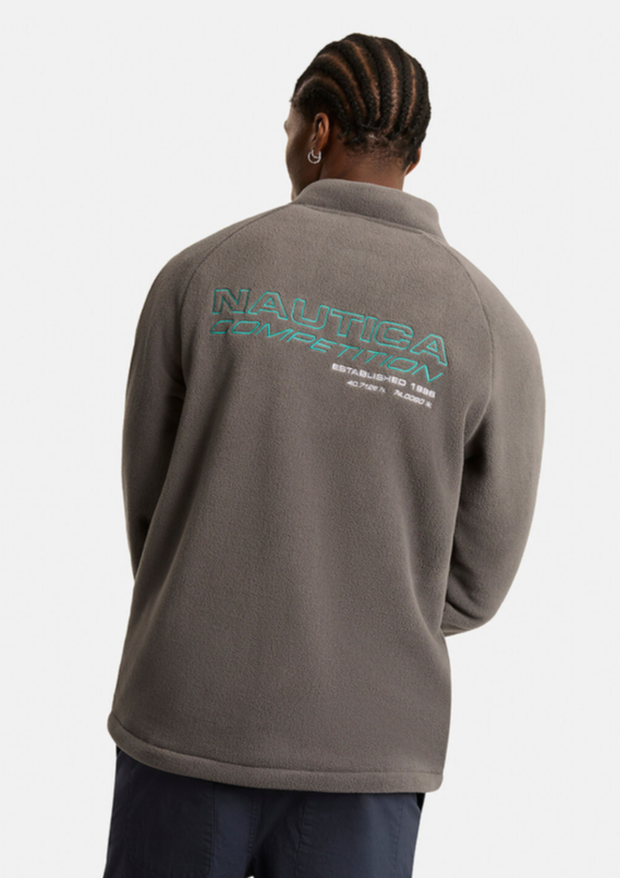 NTA-L14 (Nautica competition kennan 1/4 zip sweater charcoal) 122597826