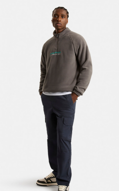 NTA-L14 (Nautica competition kennan 1/4 zip sweater charcoal) 122597826