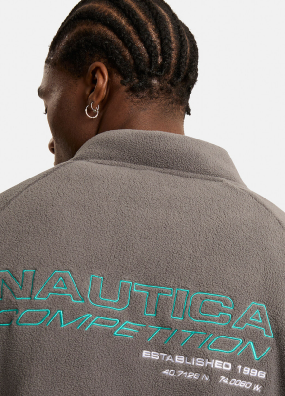 NTA-L14 (Nautica competition kennan 1/4 zip sweater charcoal) 122597826