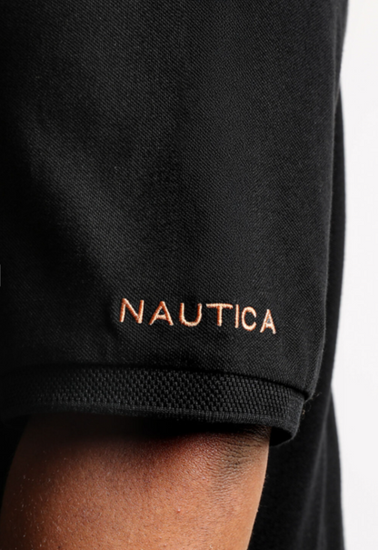NTA-D12 (Nautica shayaz big & tall polo t-shirt black) 22594565