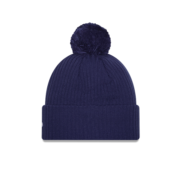 NEC-N73 (New era leagues icon los angeles dodgers pom knit beanie in official team colours) 52692395