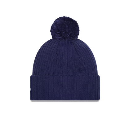 NEC-N73 (New era leagues icon los angeles dodgers pom knit beanie in official team colours) 52692395