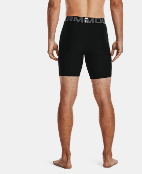 UAA-K16 (Under armour heat gear 6" armour compression shorts black/pitch grey) 52692608